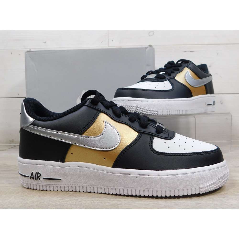 Nike Air Force 1 Low Leather Sneakers Youth 5Y Womens 6.5 Shoes HV0937-010 AF1